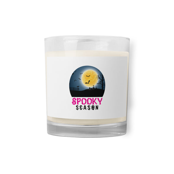 Spooky Season Glass jar soy wax candle