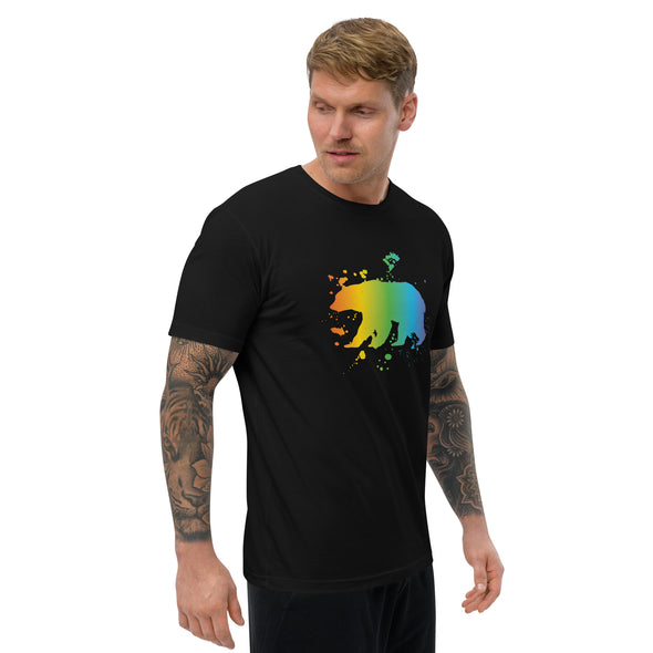 Rainbow Bear Short Sleeve T-shirt