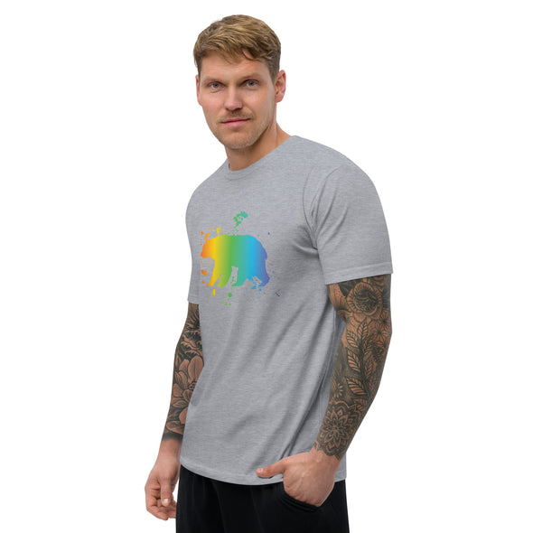 Rainbow Bear Short Sleeve T-shirt