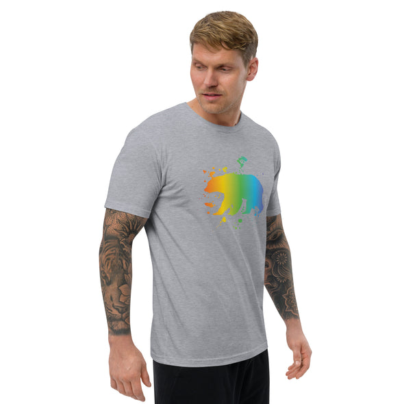 Rainbow Bear Short Sleeve T-shirt