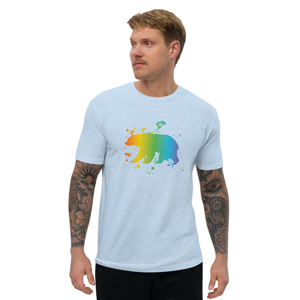 Rainbow Bear Short Sleeve T-shirt