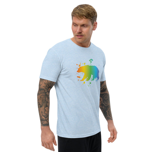 Rainbow Bear Short Sleeve T-shirt