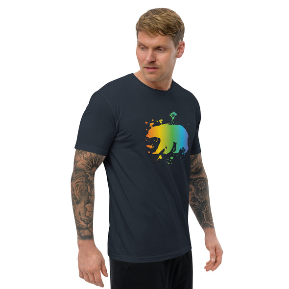 Rainbow Bear Short Sleeve T-shirt