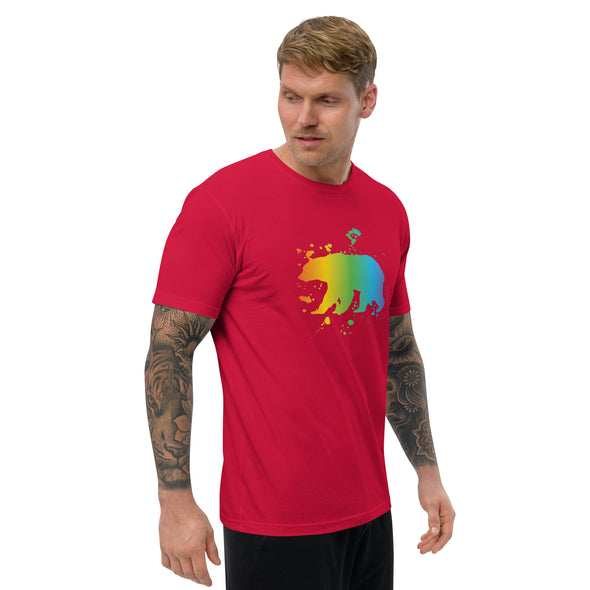 Rainbow Bear Short Sleeve T-shirt