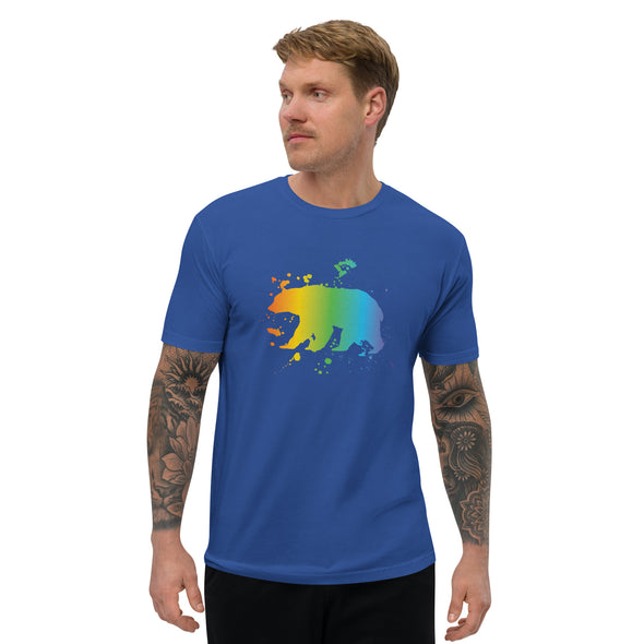 Rainbow Bear Short Sleeve T-shirt