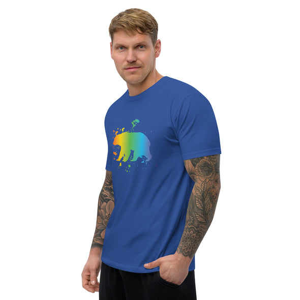 Rainbow Bear Short Sleeve T-shirt