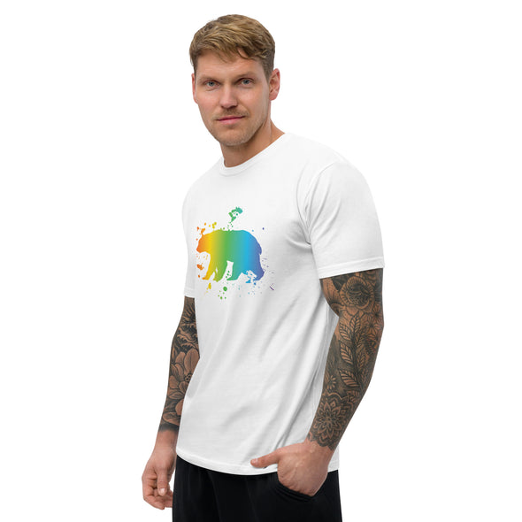 Rainbow Bear Short Sleeve T-shirt