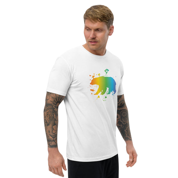 Rainbow Bear Short Sleeve T-shirt