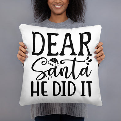 Dear Santa Pillow