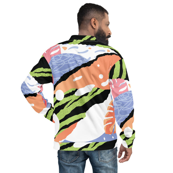 Pop Art Print Unisex Bomber Jacket