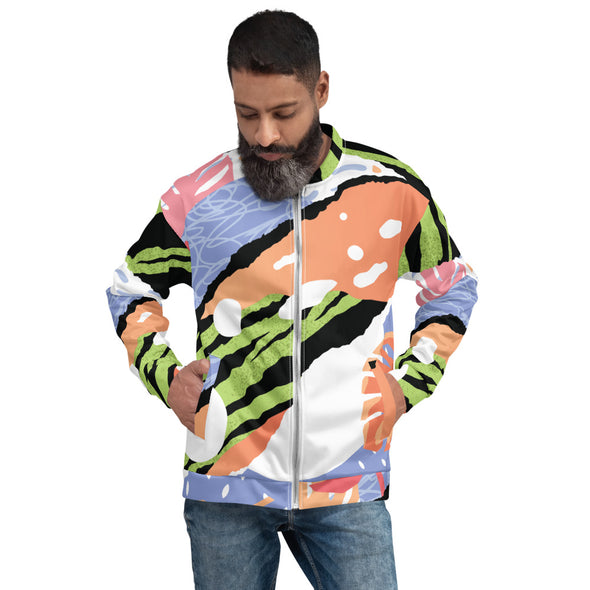 Pop Art Print Unisex Bomber Jacket