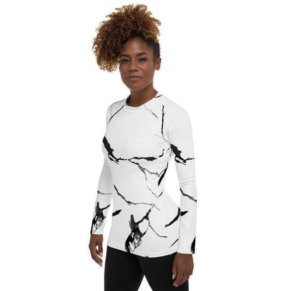 Marble Women's Rash Guard