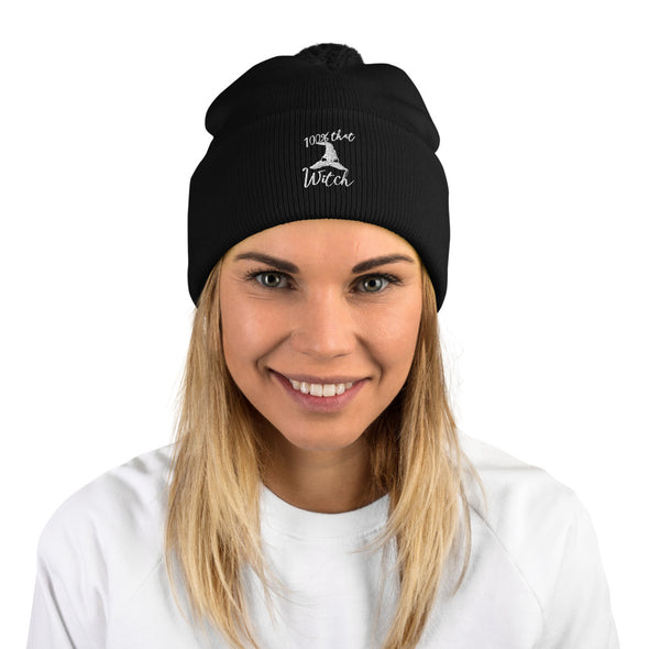 100% That Witch Pom-Pom Beanie