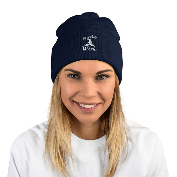 100% That Witch Pom-Pom Beanie