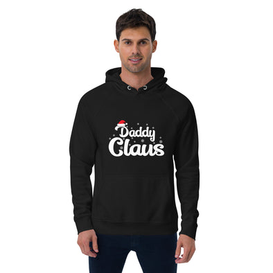 Daddy Claus Unisex eco raglan hoodie