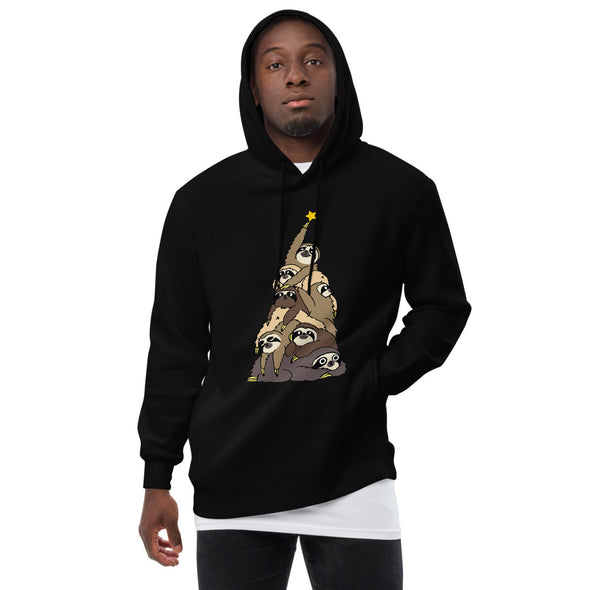 Sloth Tree Unisex Fashion Hoodie