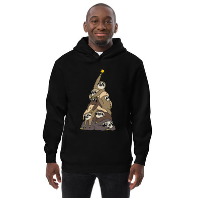 Sloth Tree Unisex Fashion Hoodie