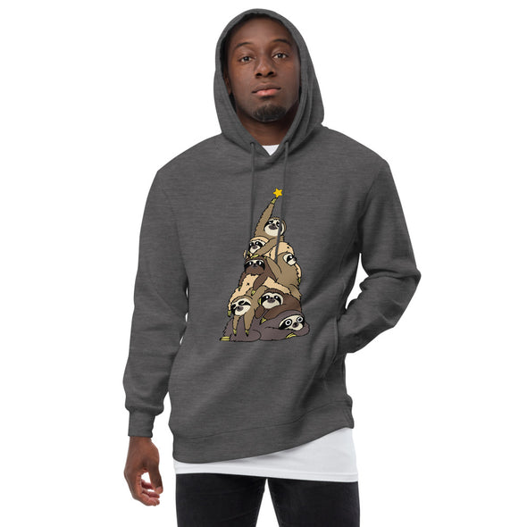 Sloth Tree Unisex Fashion Hoodie