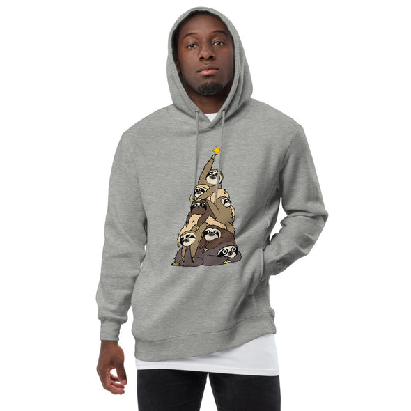 Sloth Tree Unisex Fashion Hoodie