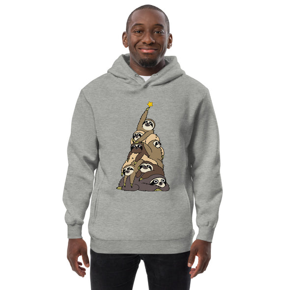 Sloth Tree Unisex Fashion Hoodie