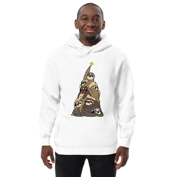 Sloth Tree Unisex Fashion Hoodie