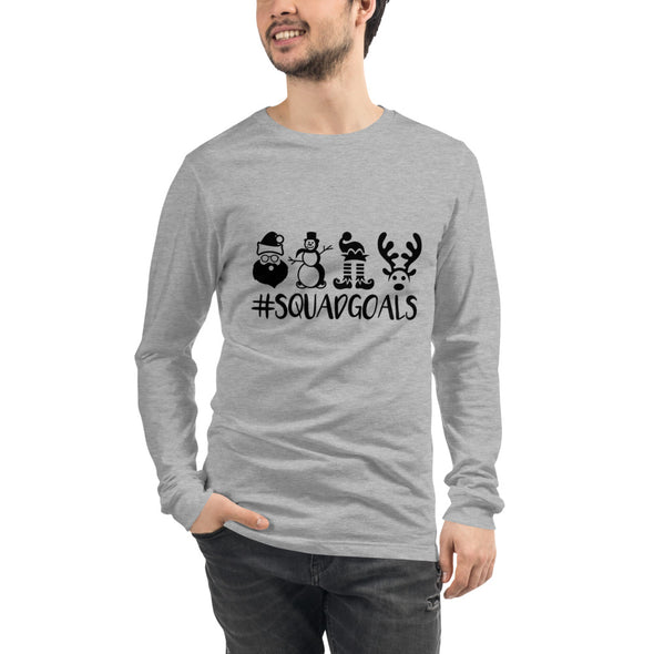 Winter Squad Goals Unisex Long Sleeve Tee