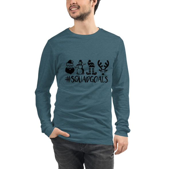 Winter Squad Goals Unisex Long Sleeve Tee