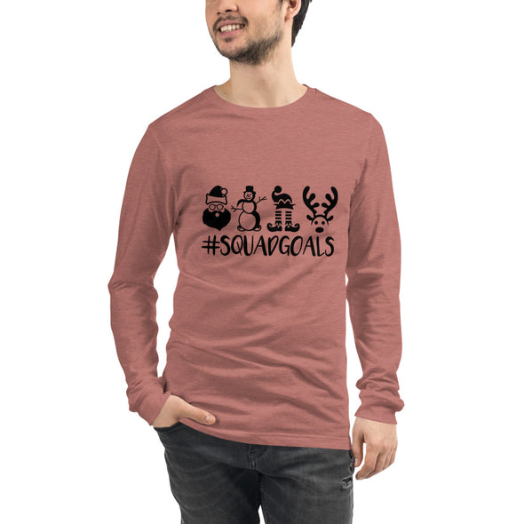 Winter Squad Goals Unisex Long Sleeve Tee