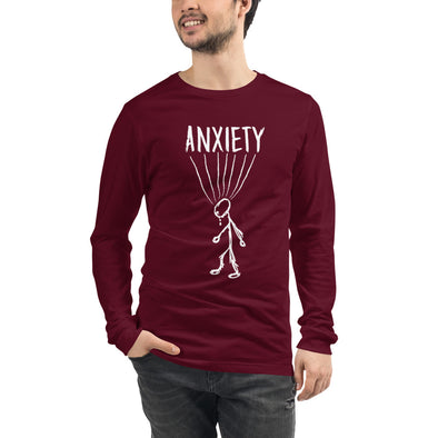 Anxiety Unisex Long Sleeve Tee