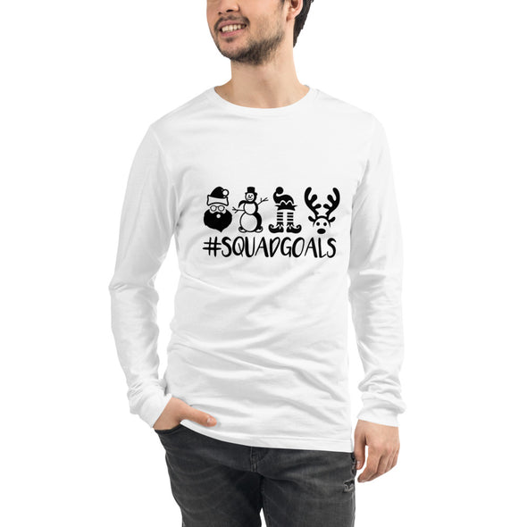 Winter Squad Goals Unisex Long Sleeve Tee