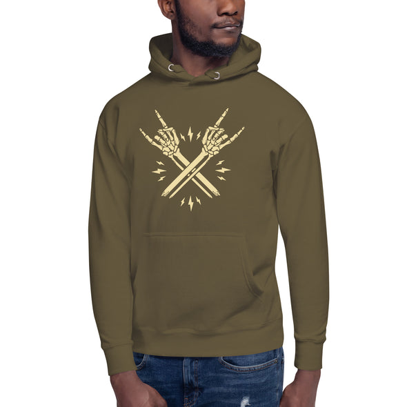 Rockin' Skeleton Hands Unisex Hoodie