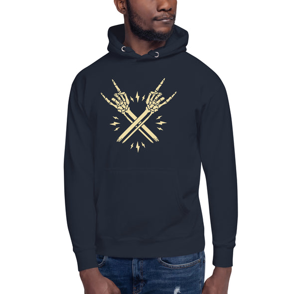 Rockin' Skeleton Hands Unisex Hoodie