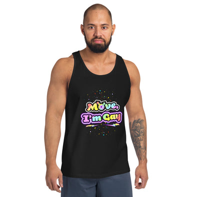 Move I'm Gay Unisex Tank Top