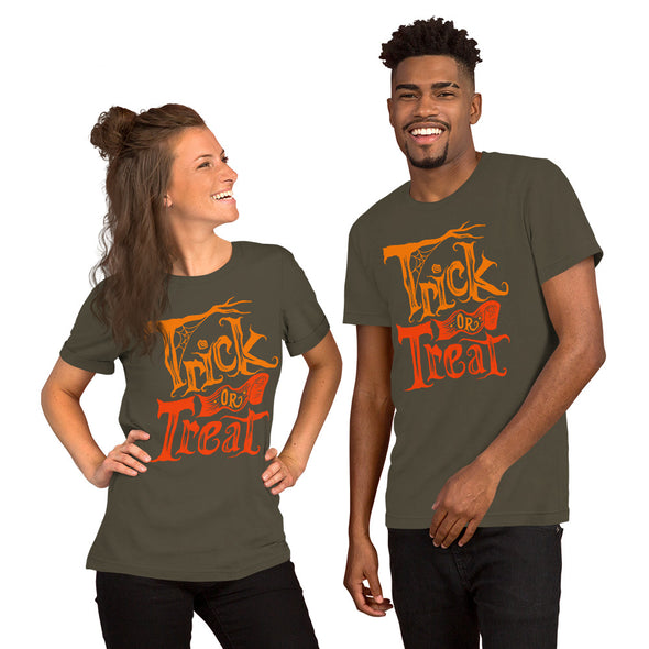 Trick or Treat Short-Sleeve Unisex T-Shirt
