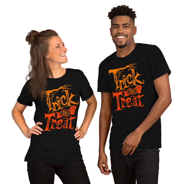 Trick or Treat Short-Sleeve Unisex T-Shirt