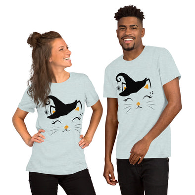 Witchy Kitty Short-Sleeve Unisex T-Shirt